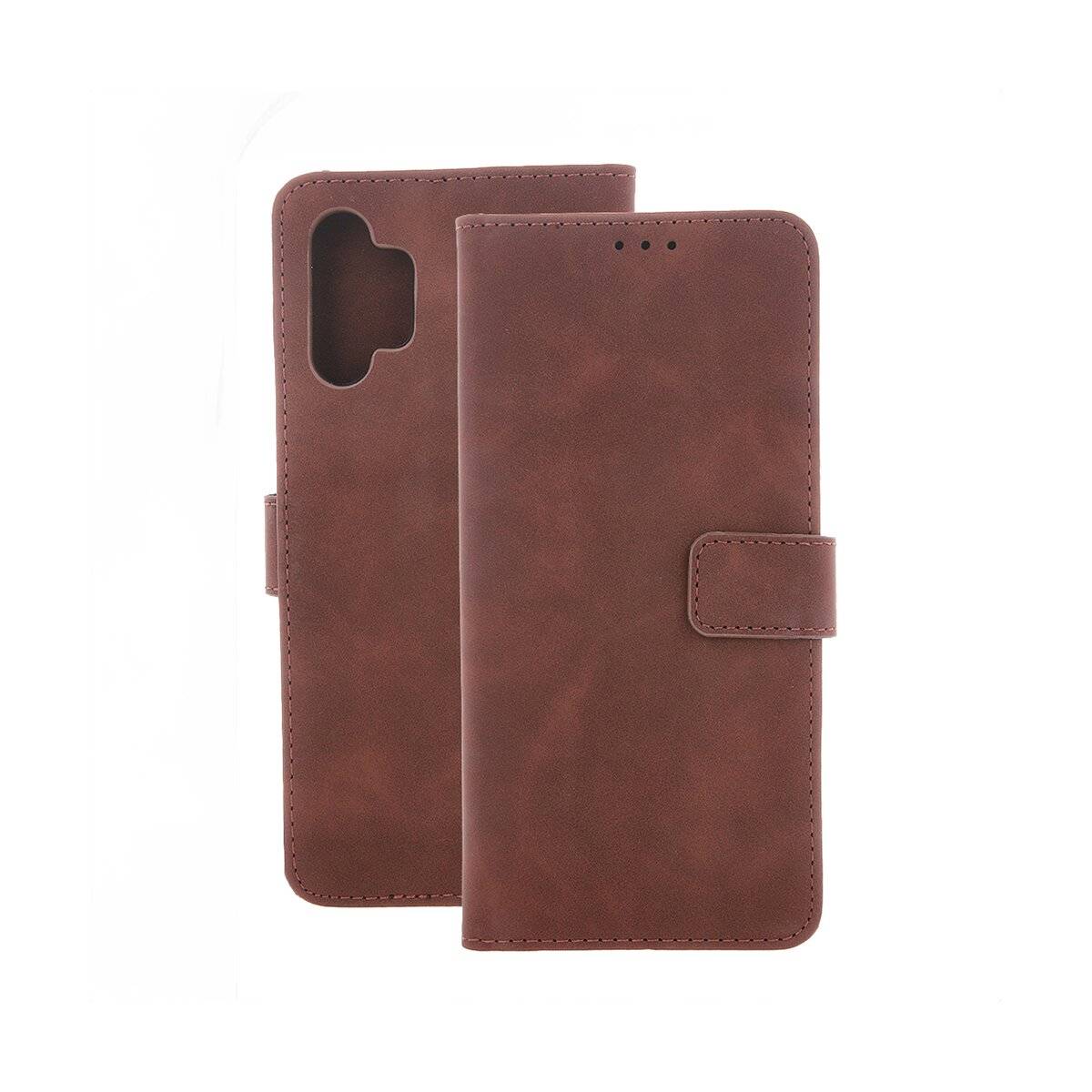Wallet Smart Velvet Kompatibel mit iPhone 18 Pro / 17 Pro Braun-0