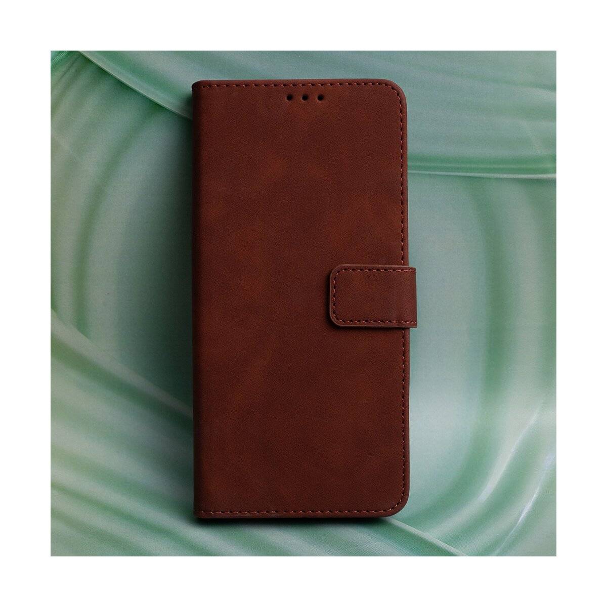 Wallet Smart Velvet Kompatibel mit iPhone 18 Pro / 17 Pro Braun-2