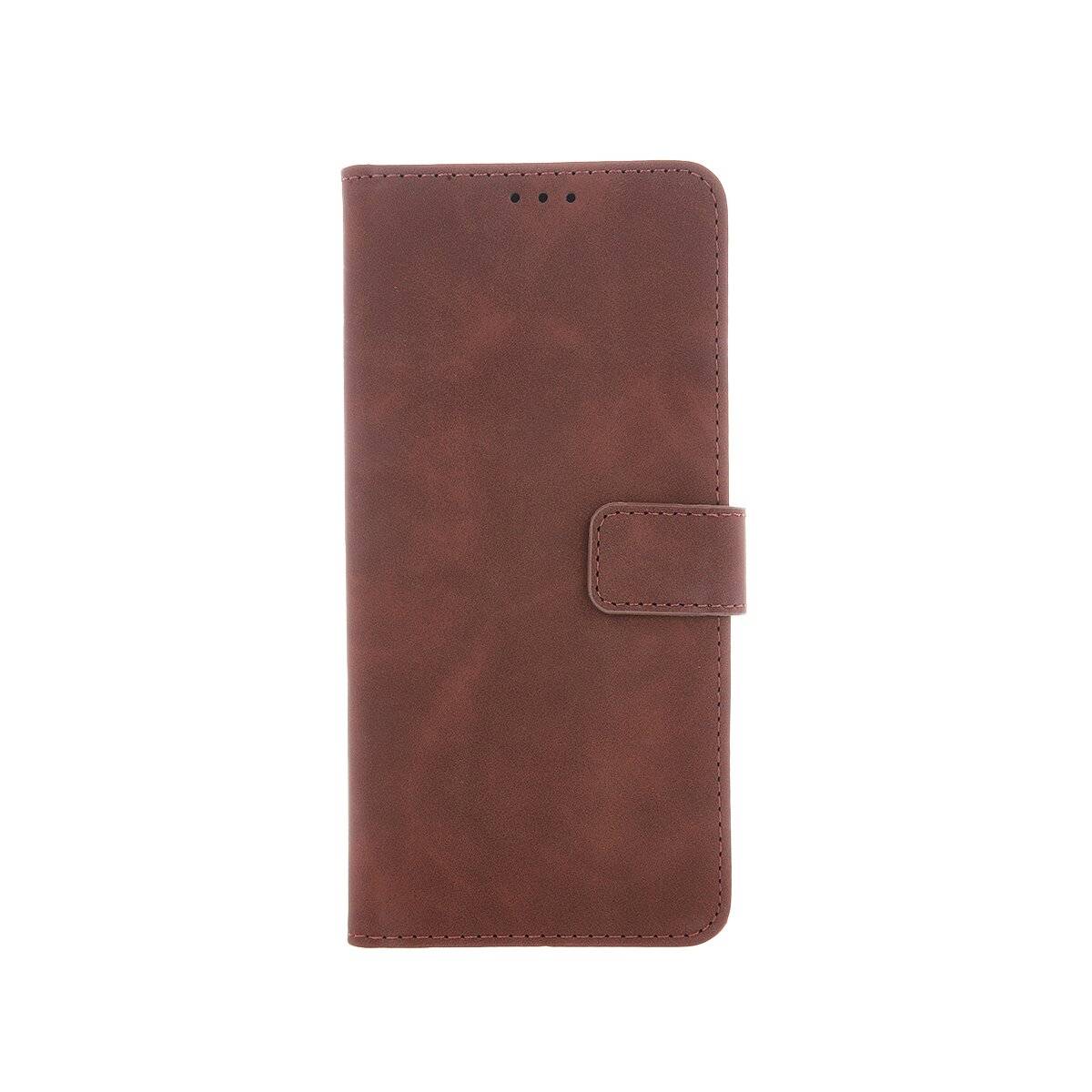 Wallet Smart Velvet Kompatibel mit iPhone 18 Pro / 17 Pro Braun-4