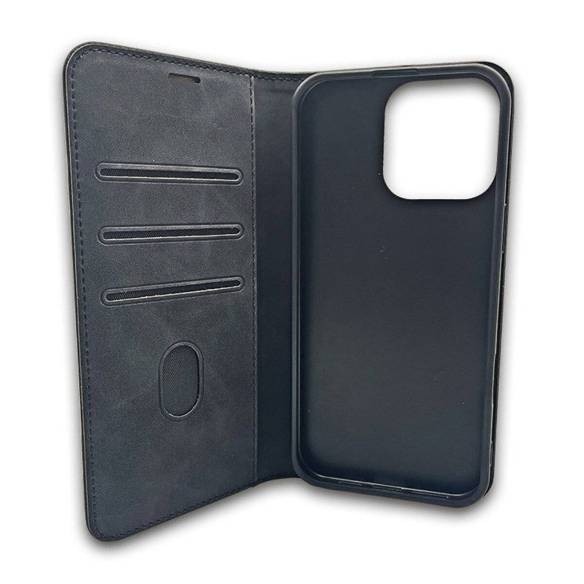 Wallet Smart Suede Kompatibel mit iPhone 18 Pro / iPhone 17 Pro-0