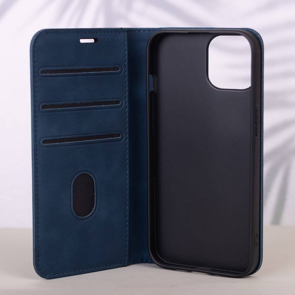 Wallet Smart Suede Kompatibel mit iPhone 18 Pro / iPhone 17 Pro-3