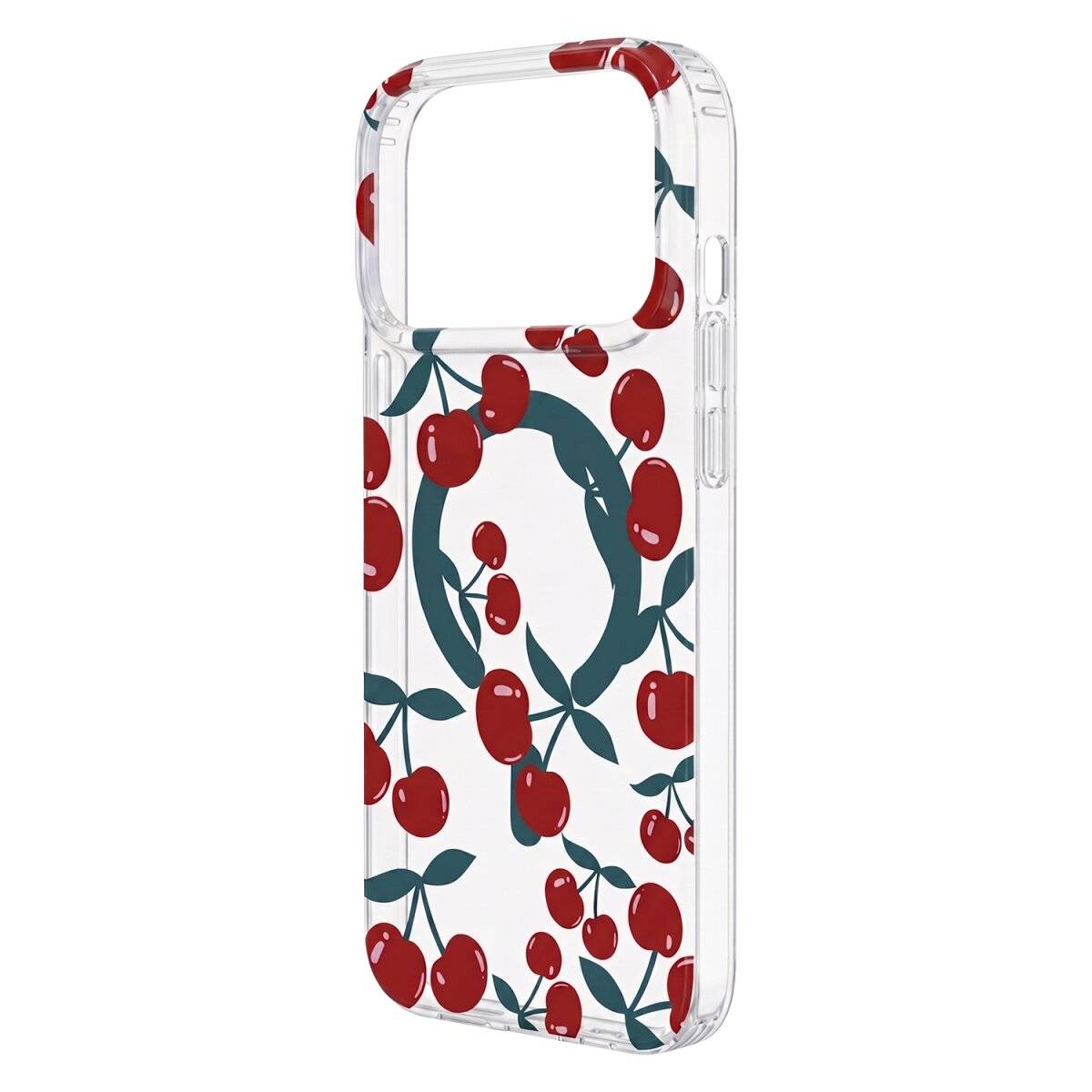 Cherry Mag Kompatibel mit iPhone 18 Pro / 17 Pro Transparent-3