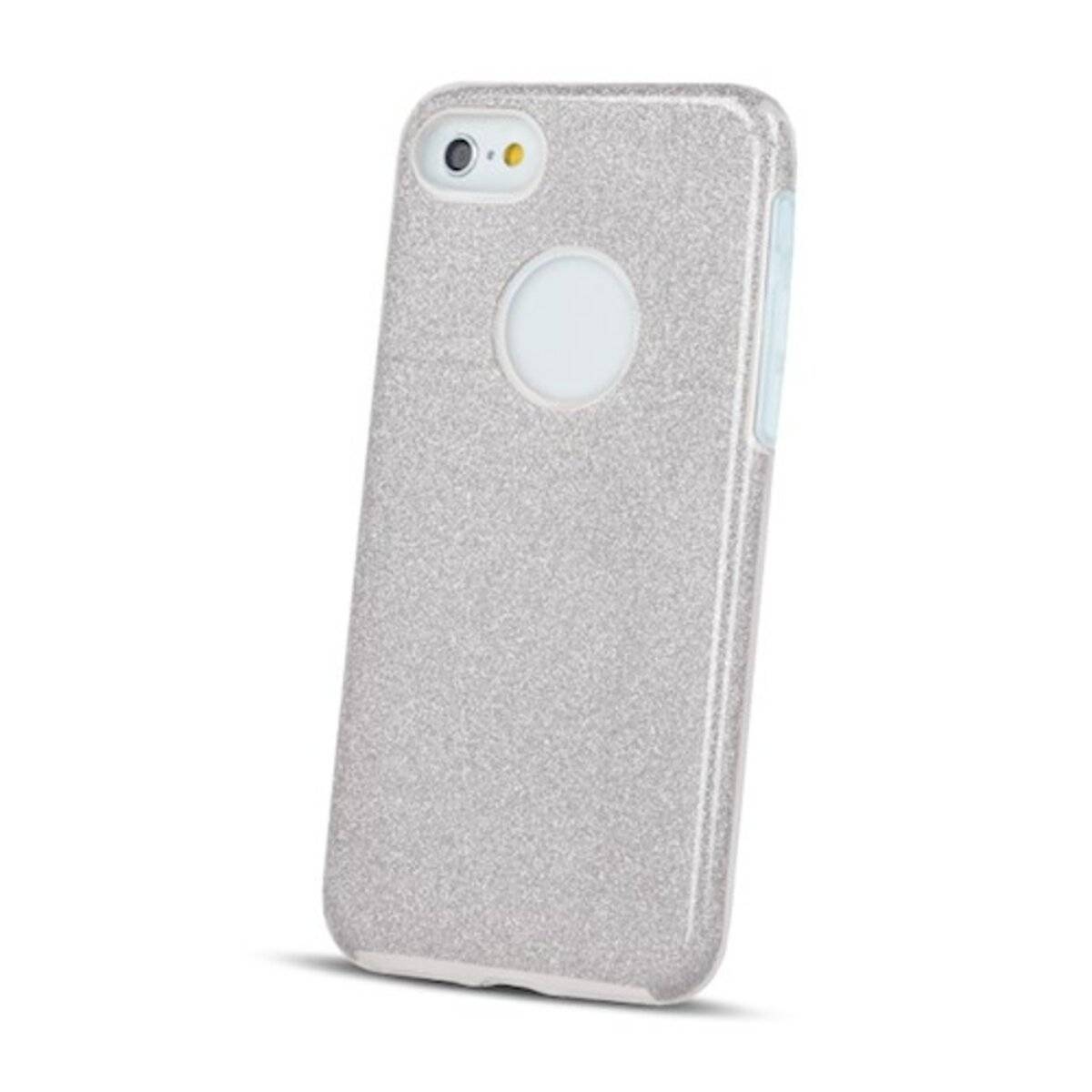 Glitter 3-in-1 Kompatibel mit iPhone 18 Pro / 17 Pro Silber-3