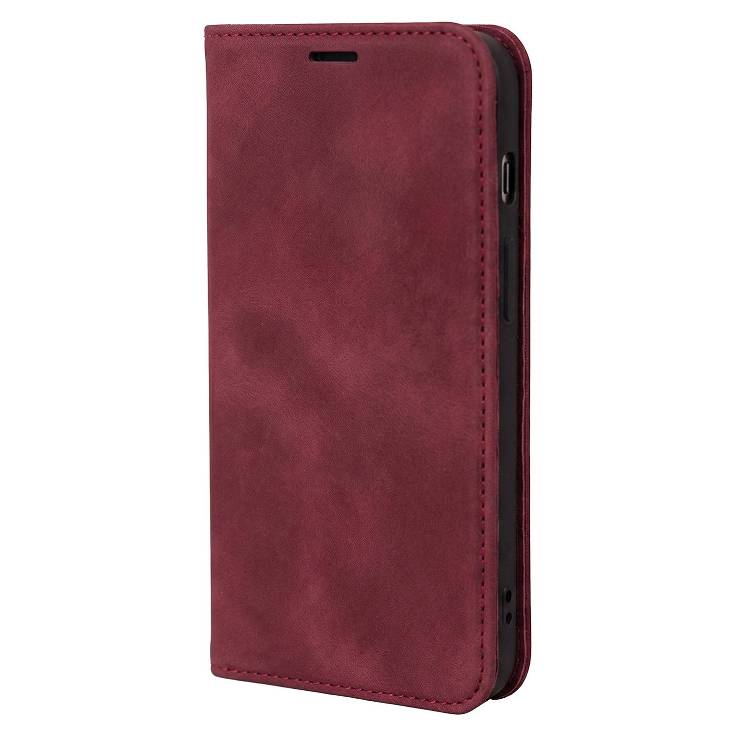 Wallet Smart Suede Kompatibel mit iPhone 18 Pro Max / 17 Pro Max-1