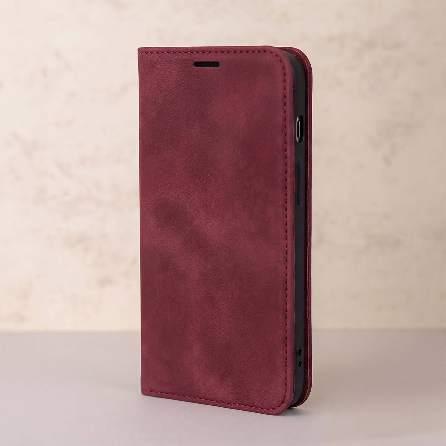 Wallet Smart Suede Kompatibel mit iPhone 18 Pro Max / 17 Pro Max-4