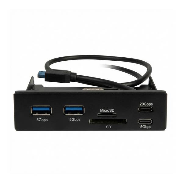 Inter-Tech AC Card Argus CI-22 3.5'' intern USB C - Card-Reader - Secure Digital (SD)