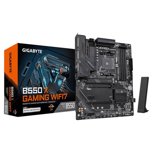 Gigabyte B550 X Gaming WiFi7 AM4 - Mainboard - AMD Sockel AM4 (Ryzen)