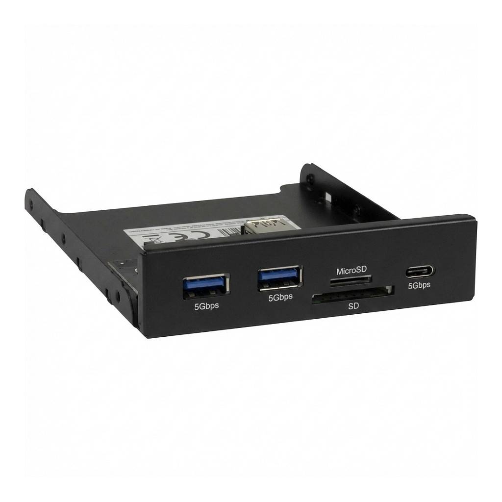 Inter-Tech AC Card Argus CI-21 3.5'' intern USB C - Card-Reader - Secure Digital (SD)-0