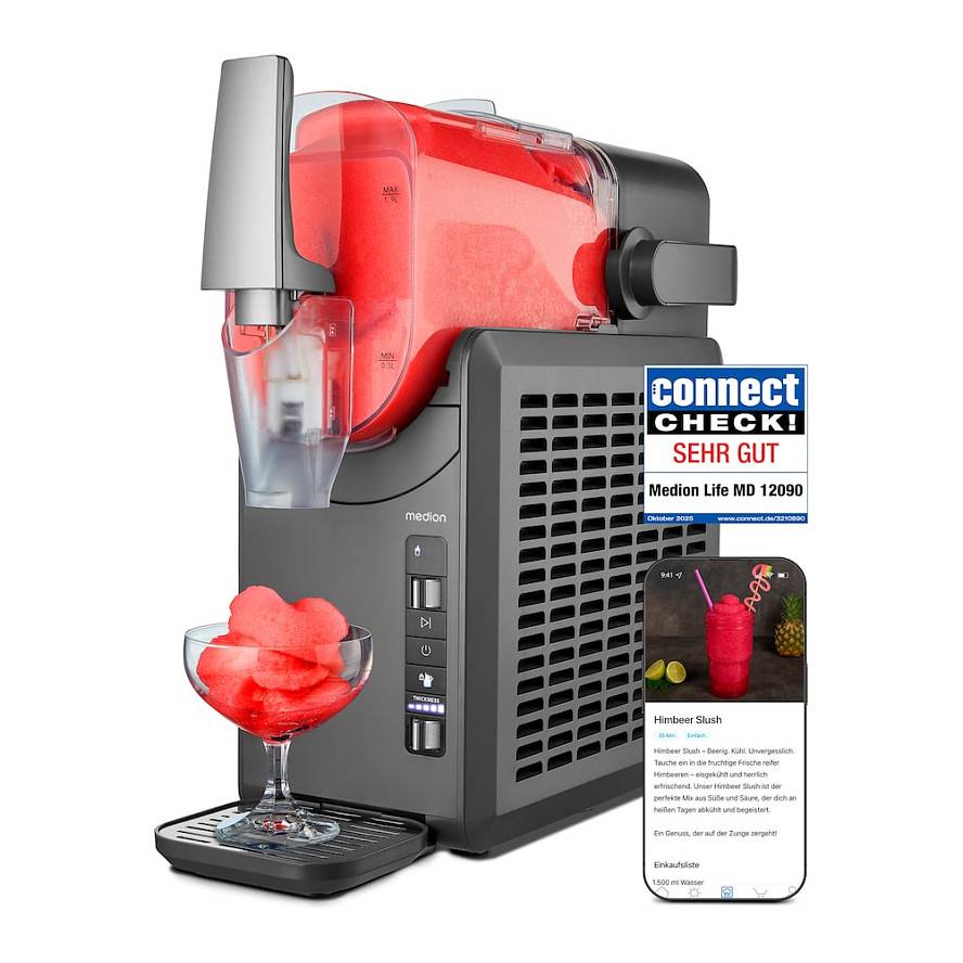MEDION - Glacemaschine Slush Ice Maker 2.6 l Grau-0