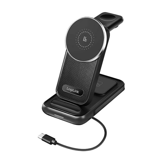 Logilink Wireless Table Charger, 4 in 1, 15W Tablets & Smartphones Smartphone Zubehör-0