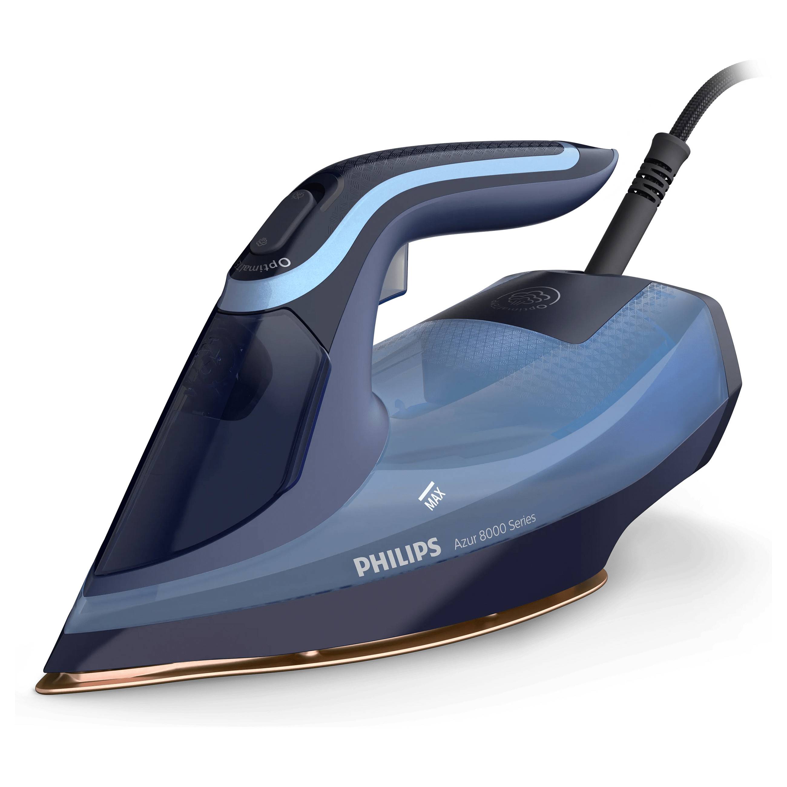 Philips Azur 8000 Series DST8020 - Dampfbügeleisen mit automatischer Abschaltung - Hellblau Home &-0