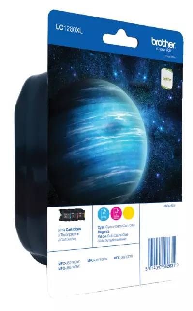 Brother cartridge LC-1280XL Rainbow 1XLC-1280XL c m y in - Original - Original - Tintenpatrone-0