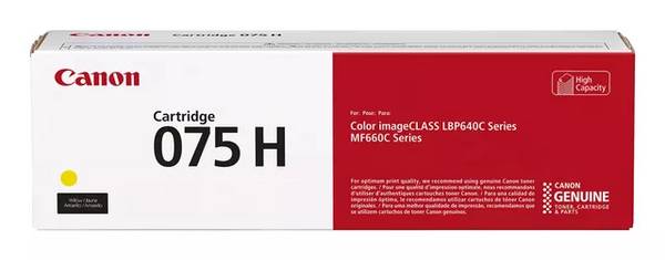 Canon Ink Cartridge 075 H Y