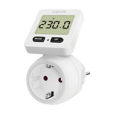 LogiLink Energiekostenmessgerät mit rotierbarem Display Home & Living Smart Plug&Play-0