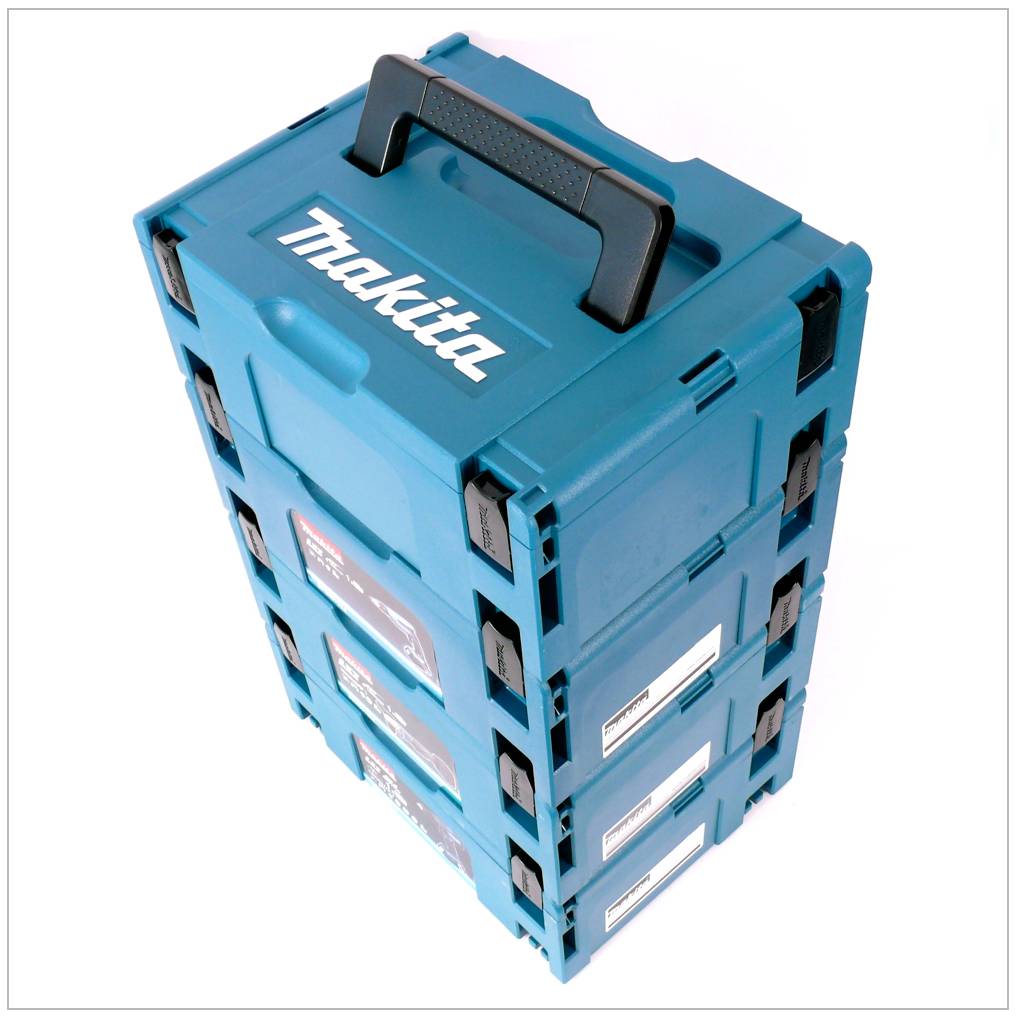 Makita Makpac 2 Transportbox Systemkoffer 4er Set-0