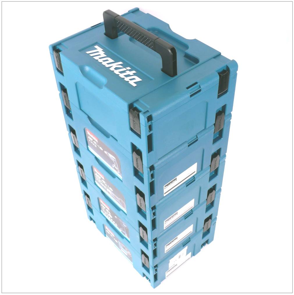 Makita Makpac 2 Transportbox Systemkoffer 5er Set-0