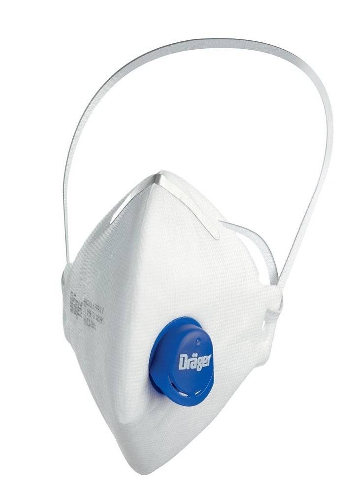 Dräger Halbmaske mit Ventil X-plore 1730 V FFP3 NR D-1