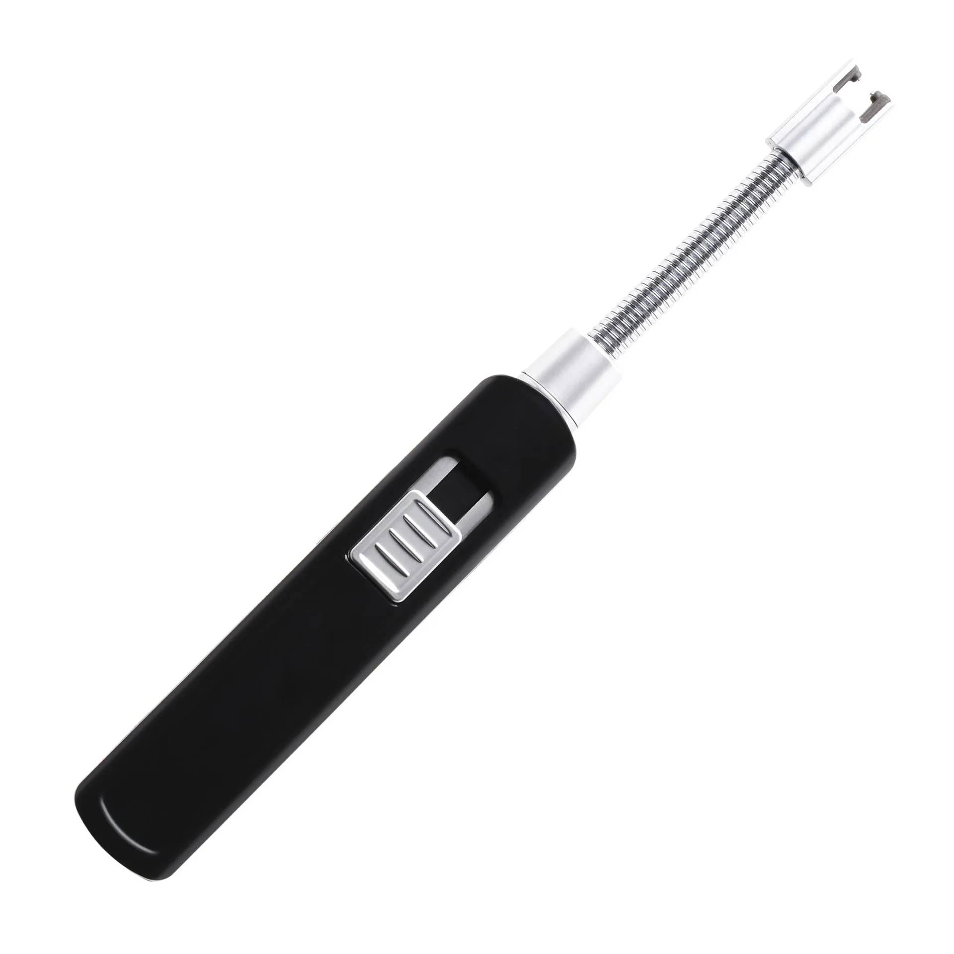 Lichtbogen Feuerzeug Cozy Spark BBQ mit flexiblem Hals und USB Kabel in Window Box-0