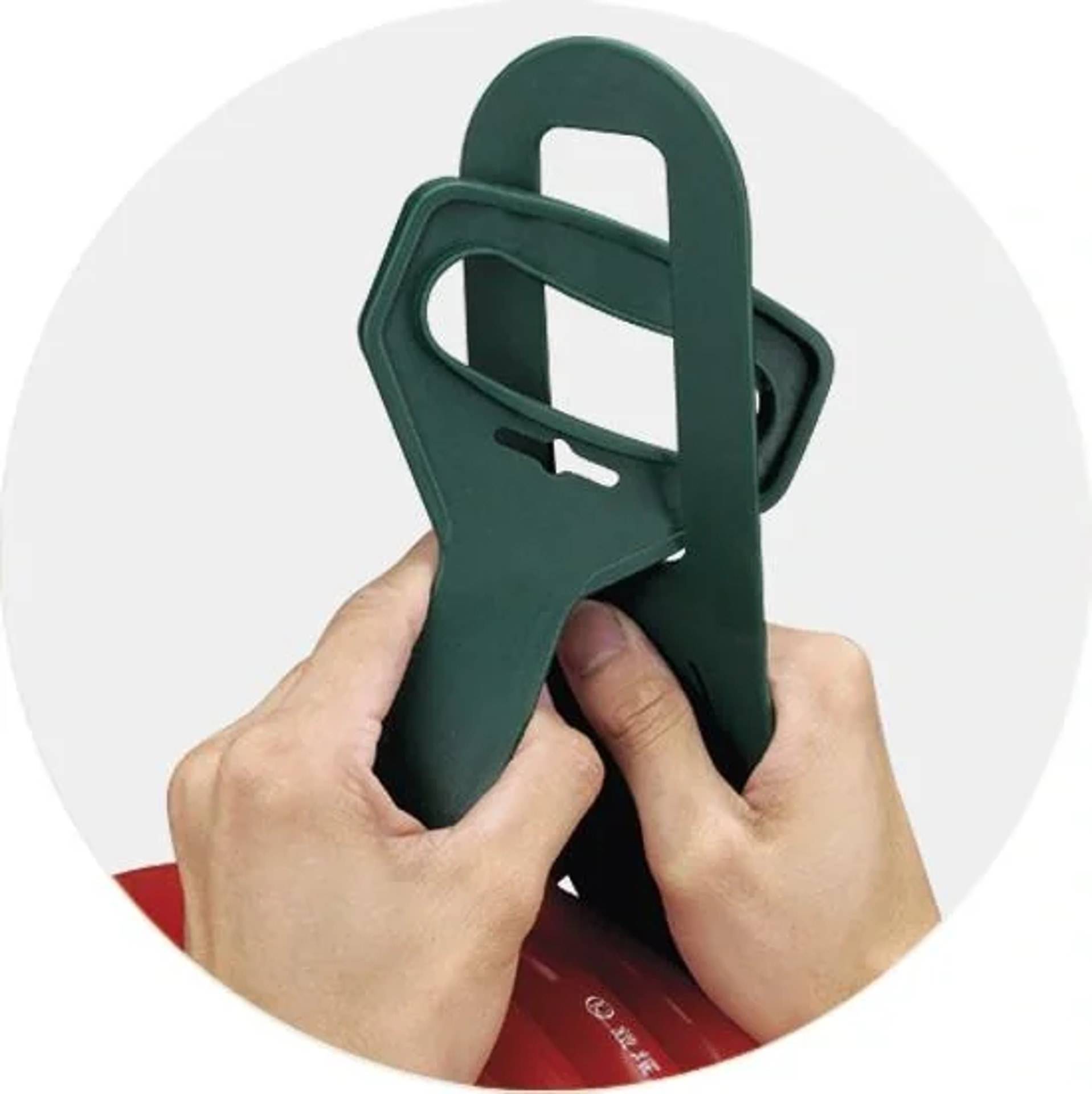 Westfalia Schlauchhalter "Profi", 2er Set, grün-3