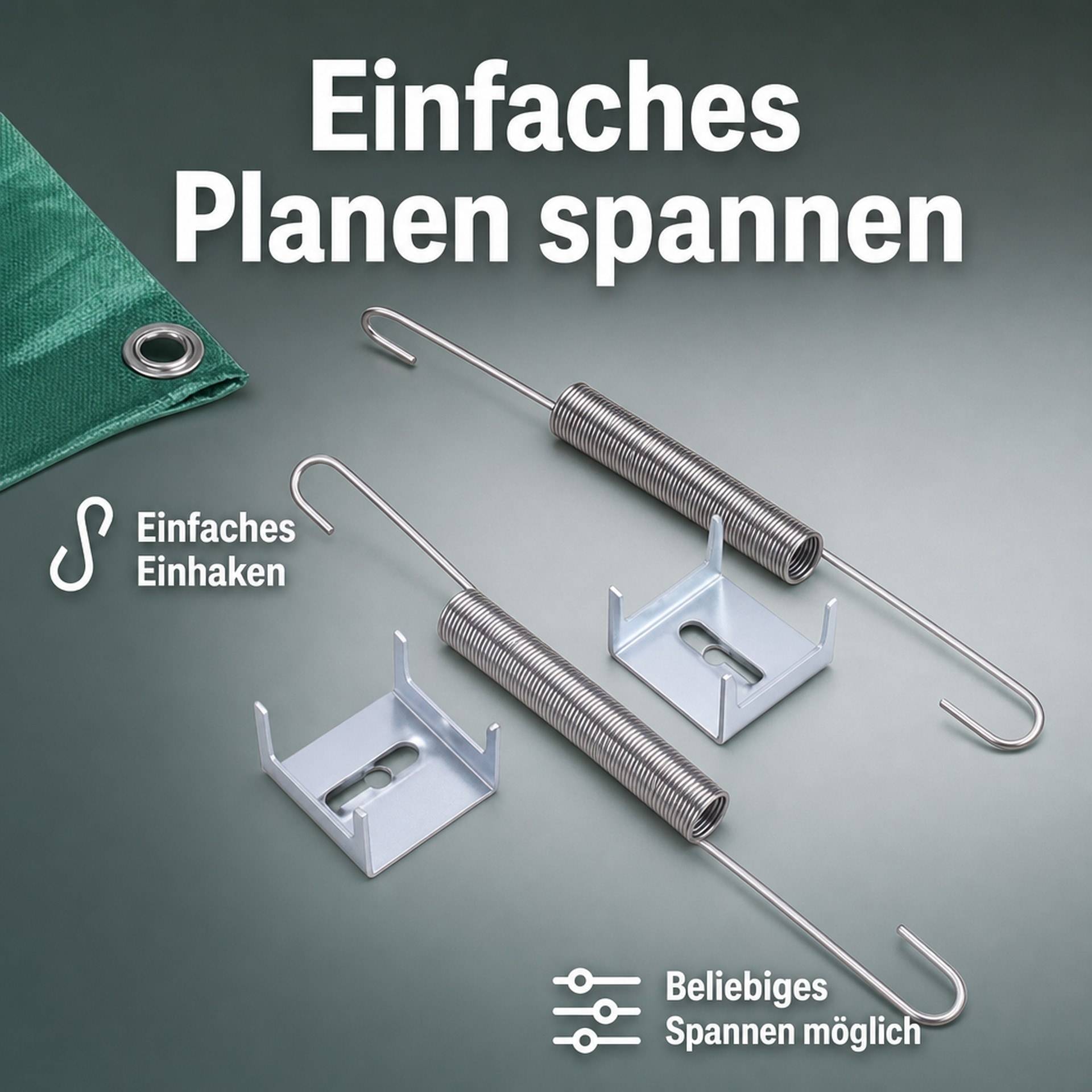 Befestigungsset 10-teilig für Abdeckplanen-3