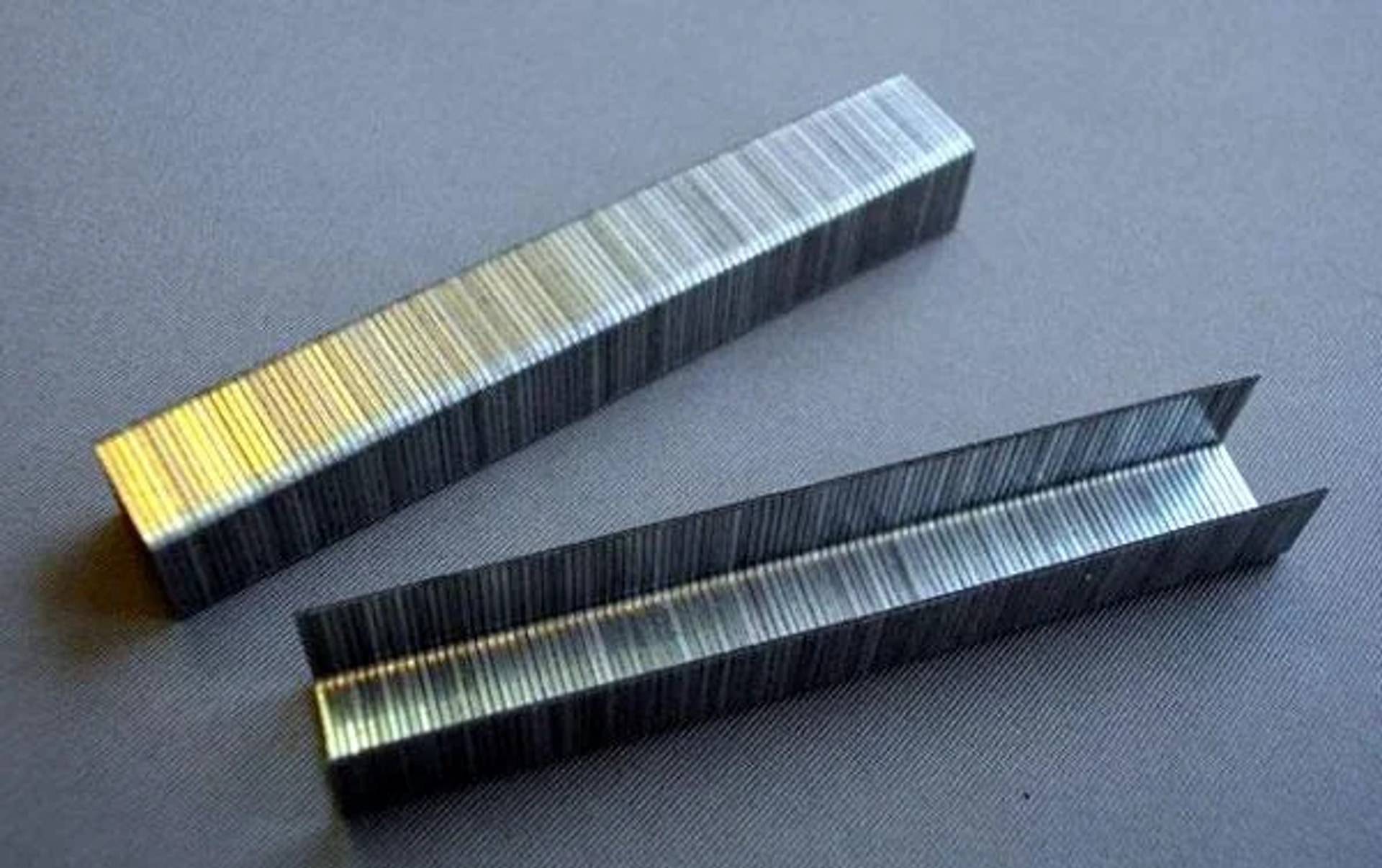 6 mm Feindraht Tacker Klammern, 1.000 Stück, Stärke 0,7 mm-0