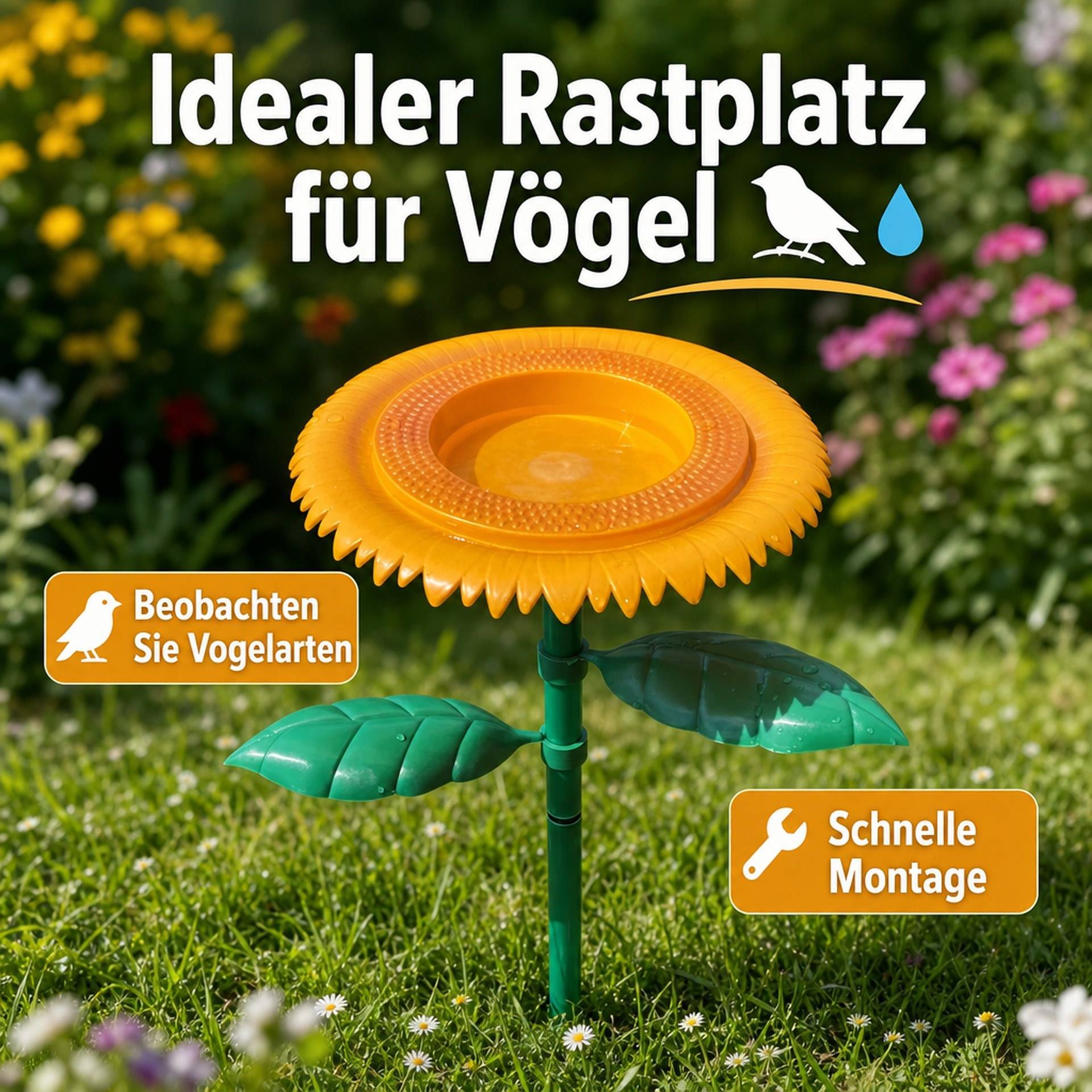 Westfalia Vogeltränke "Sonnenblume"-1