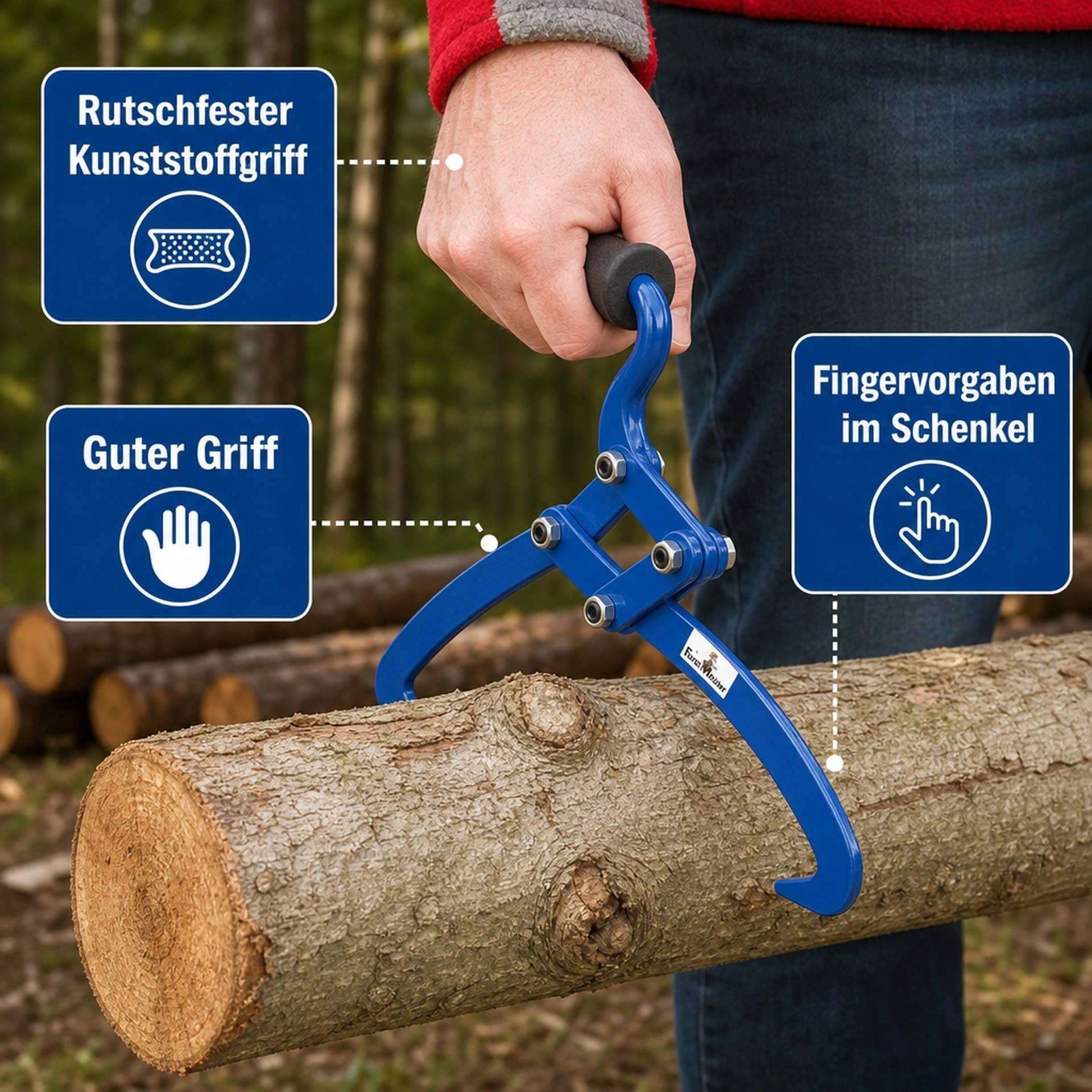 Westfalia Handpackzange 190 mm - Forstwerkzeug-3