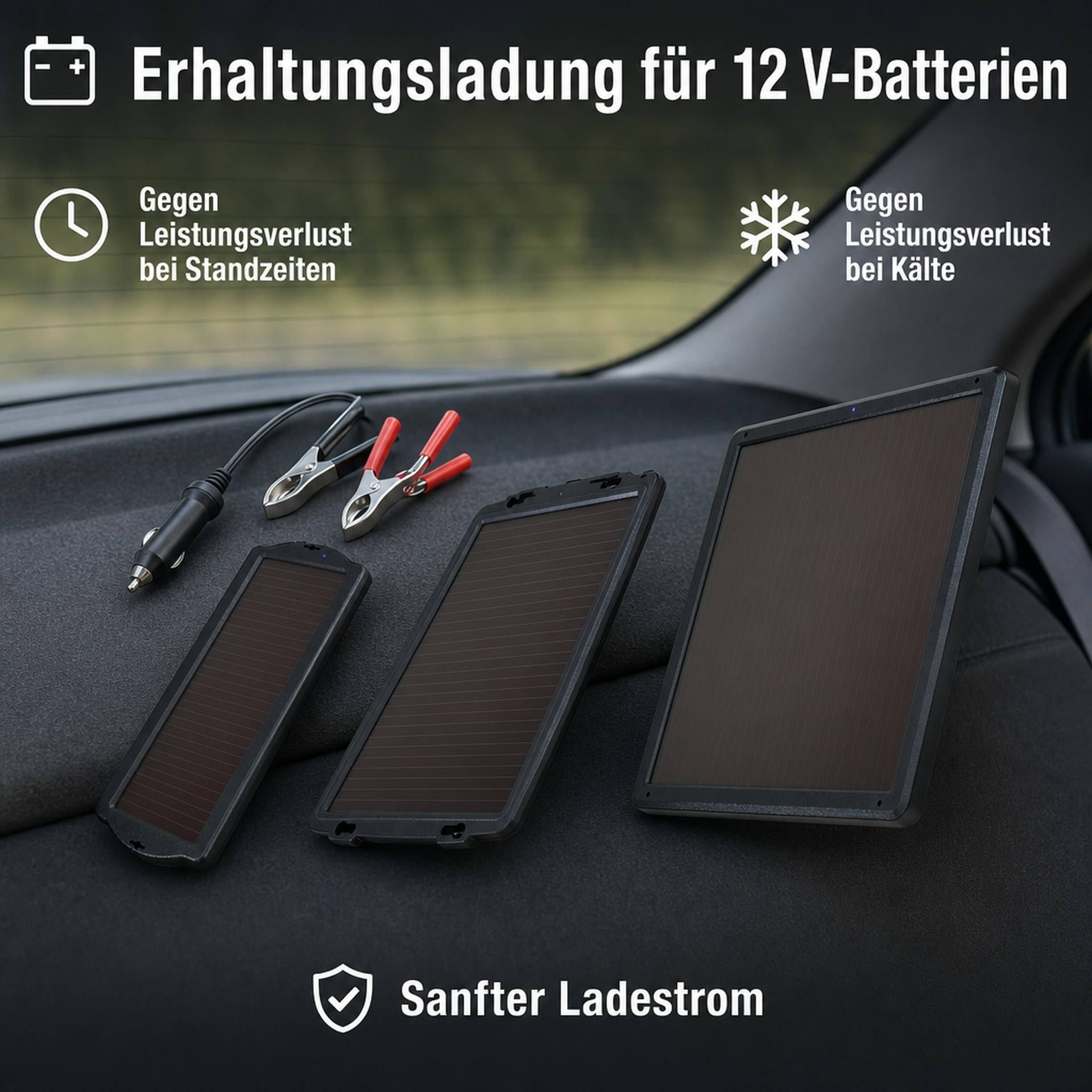 Westfalia 4,5 Watt Mobiles Solarpanel zur Erhaltungsladung-5