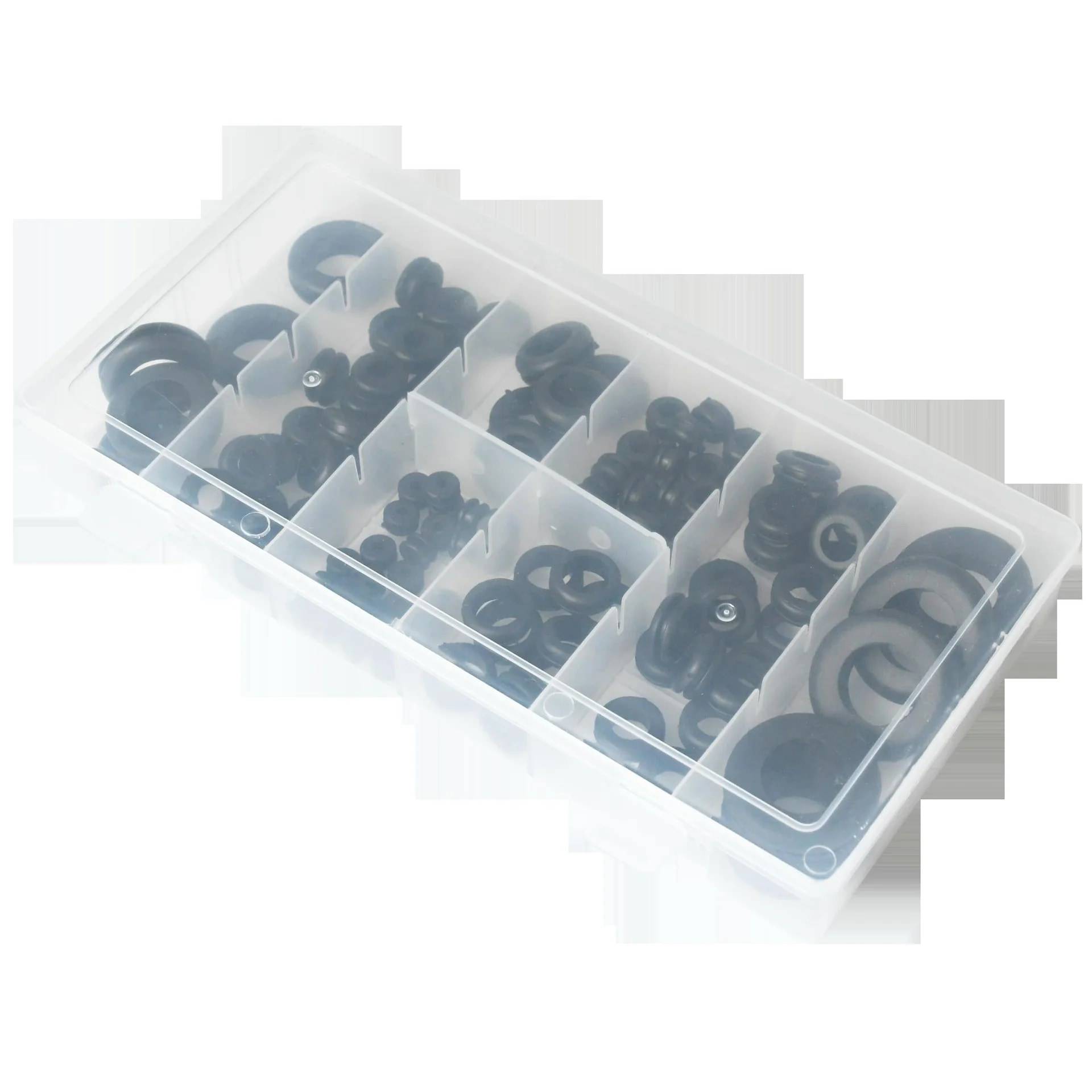Westfalia Gummi Durchgangstüllen Set, 110 teilig-1