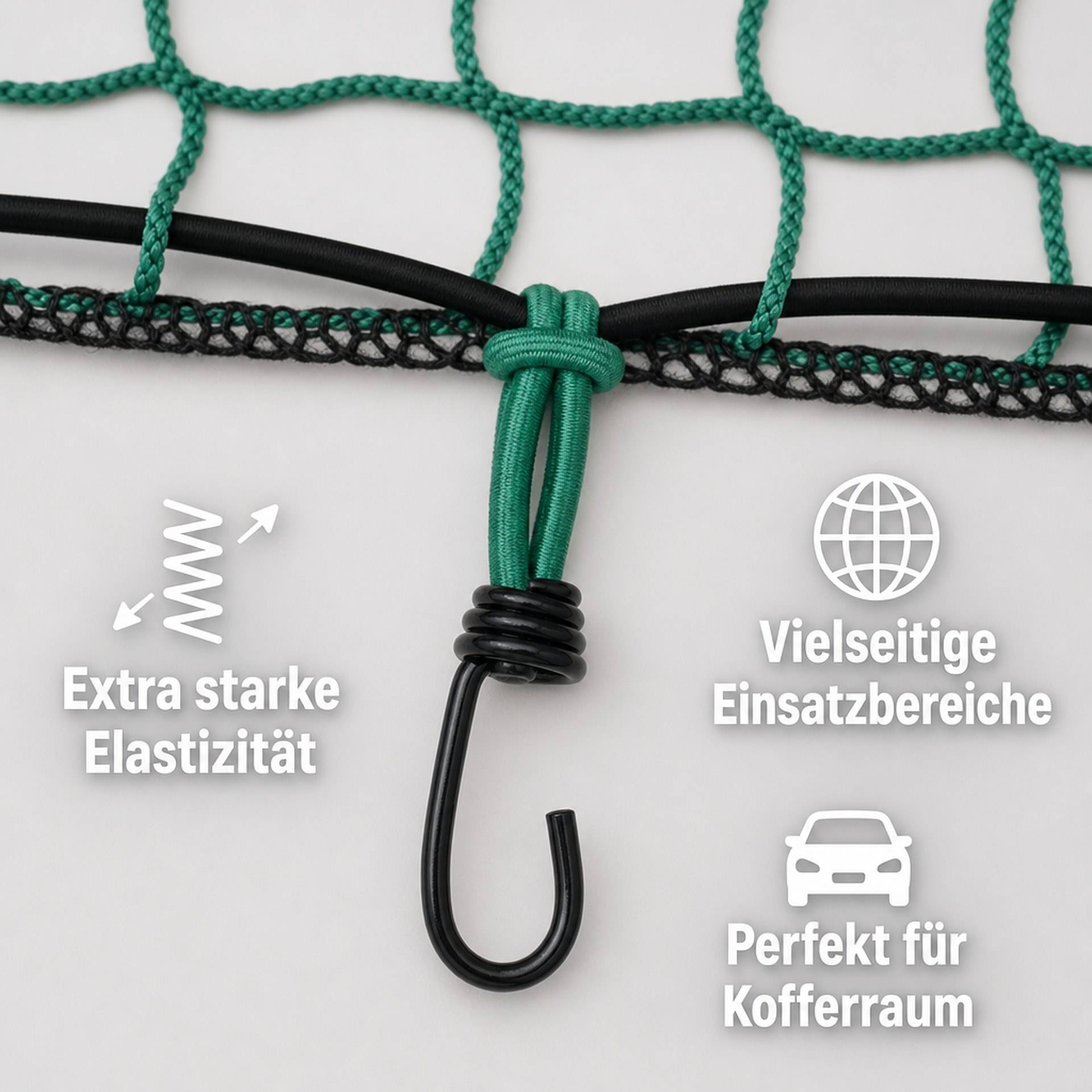 Gummispanner für Ladenetze, Planen u. zur Gepäcksicherung, 6 Stück-3