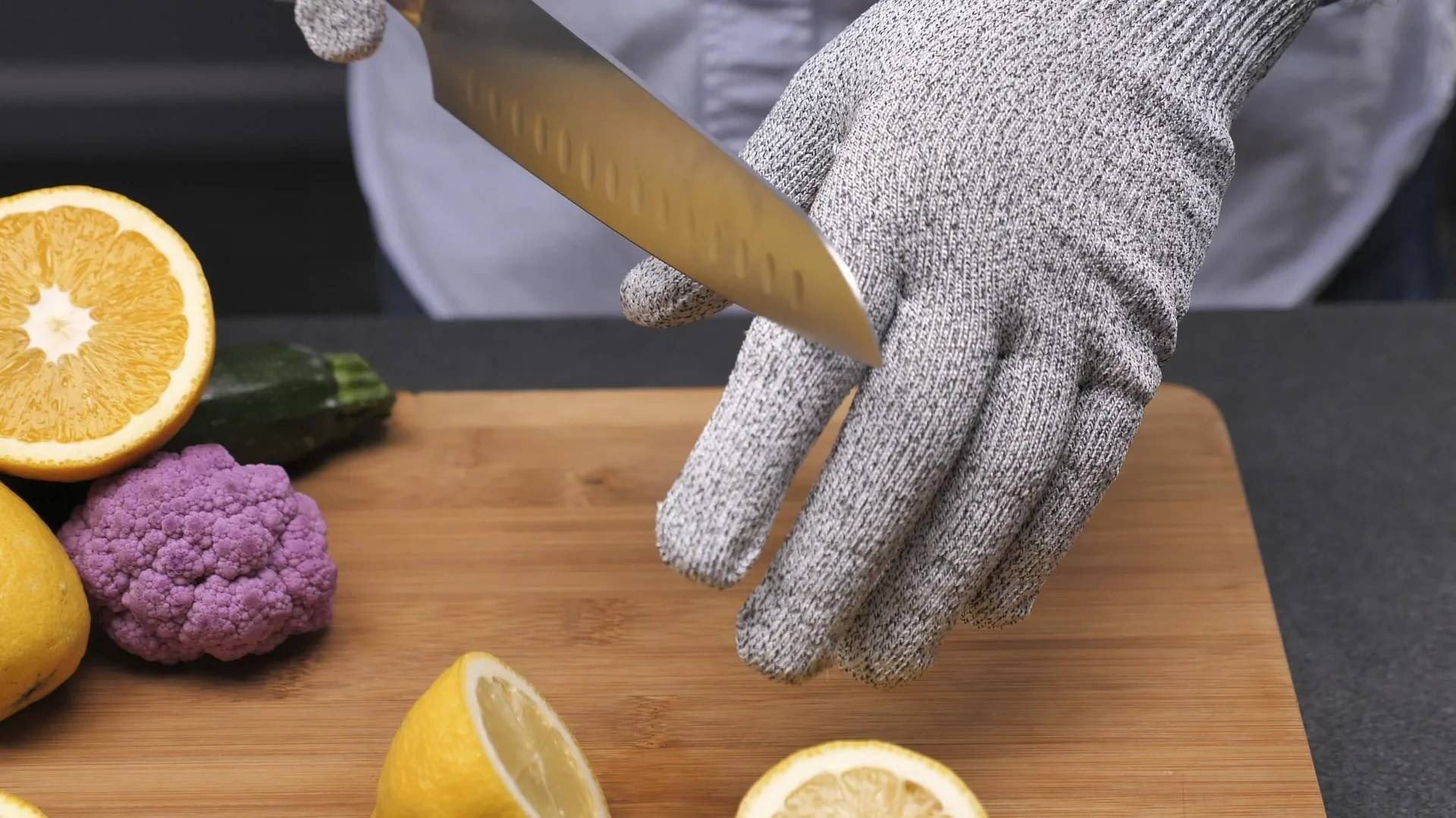Schneid-Schutz-Handschuh, 2er Set, 1 Paar, Universalgröße-1