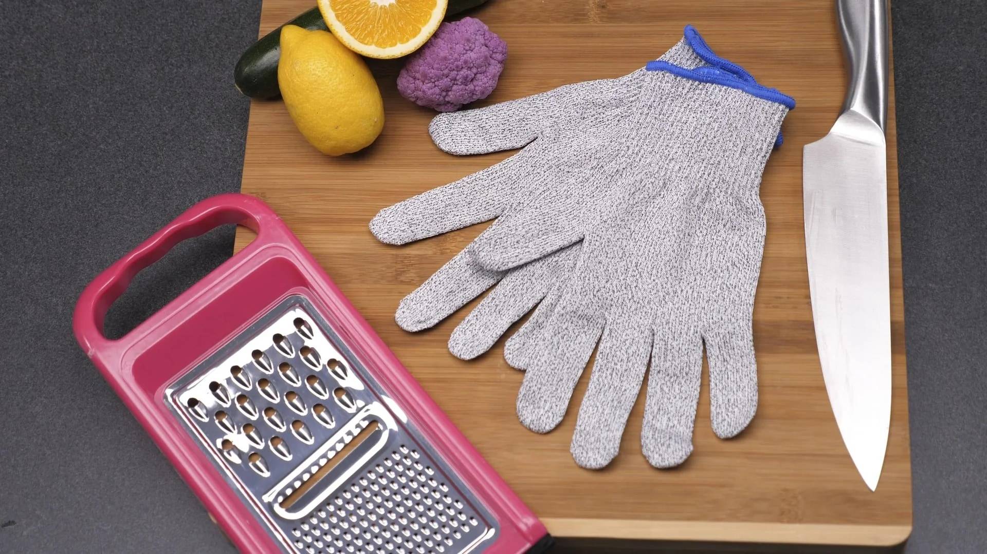 Schneid-Schutz-Handschuh, 2er Set, 1 Paar, Universalgröße-3