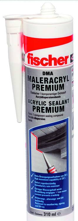 Fischer Maleracryl Premium DMA 310 ml weiß - 512186-0