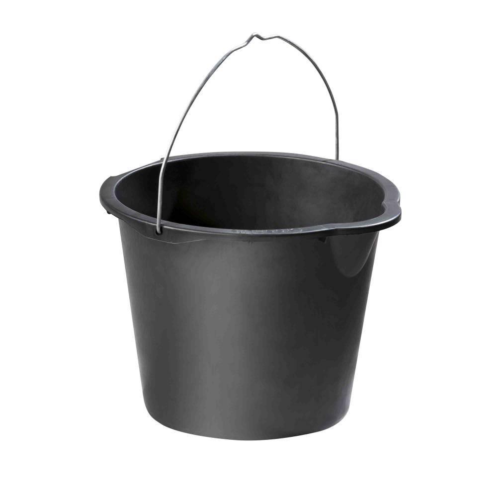 Gr .20 Liter BAUEIMER SCHWARZ Construction buckets-0