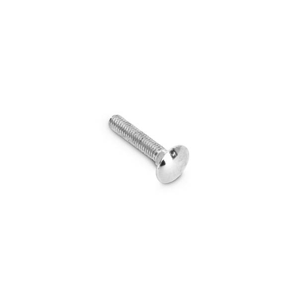 Adam Hall Hardware 54M6X30F - Flachrundschrauben M6 x 30 mm, Stahl verzinkt, DIN 603