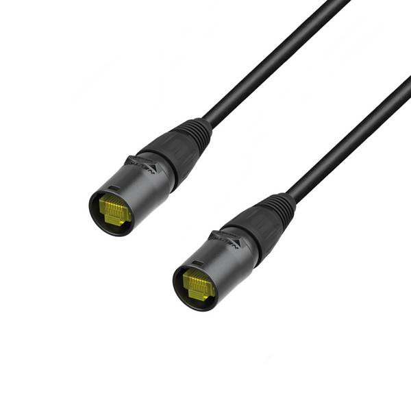 Adam Hall Cables 5 STAR ECON CAT6 RR 3m - Netzwerkkabel | Cat.6a S/FTP Neutrik etherCON®,