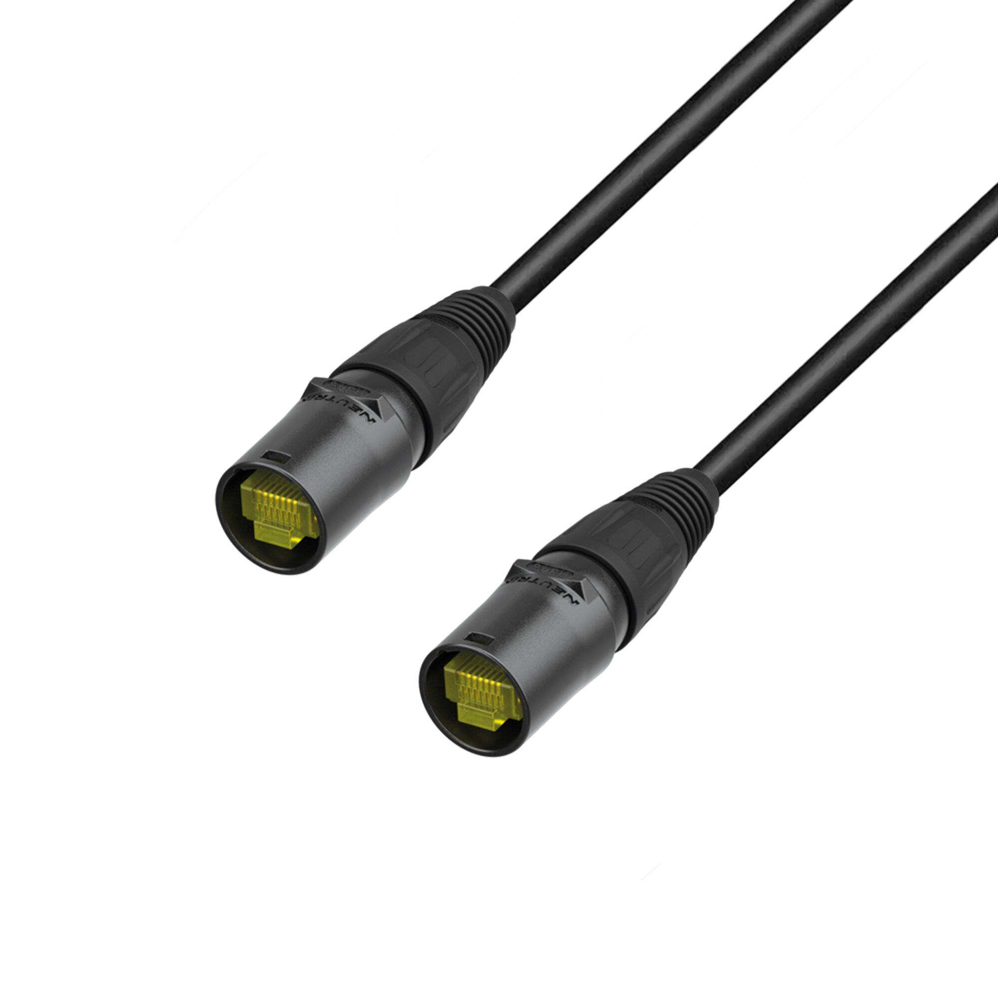 Adam Hall Cables 5 STAR ECON CAT6 RR 5m - Netzwerkkabel | Cat.6a S/FTP Neutrik etherCON®,-0