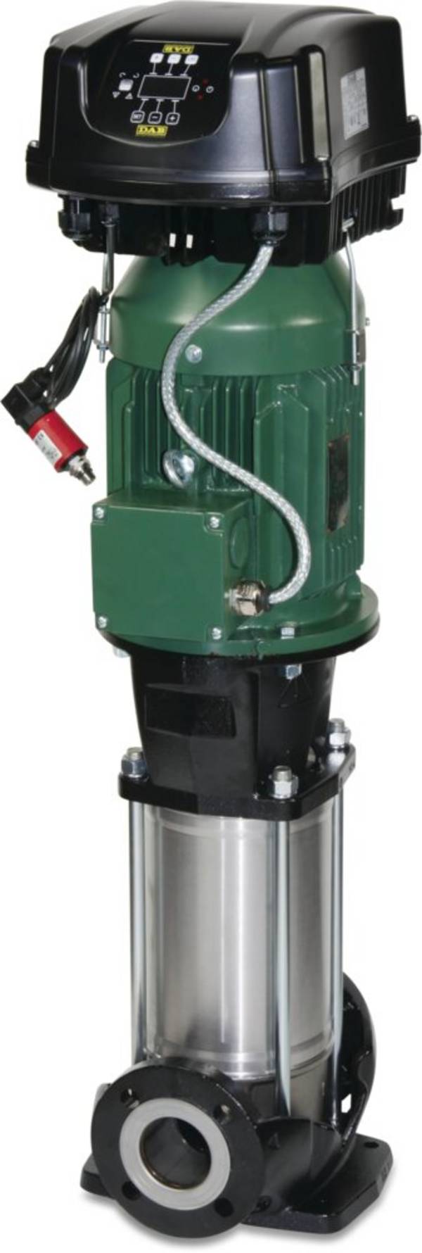 DAB Mehrstufige Kreiselpumpe Edelstahl DN65 DIN Flansch 18.7A 400VAC Typ NKV 32/5-2