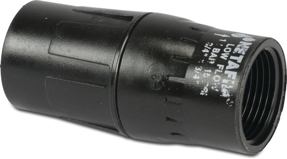 Netafim Druckminderer Kunststoff 3/4" Innengewinde 10bar Schwarz Typ In-line PRV 2.5-0