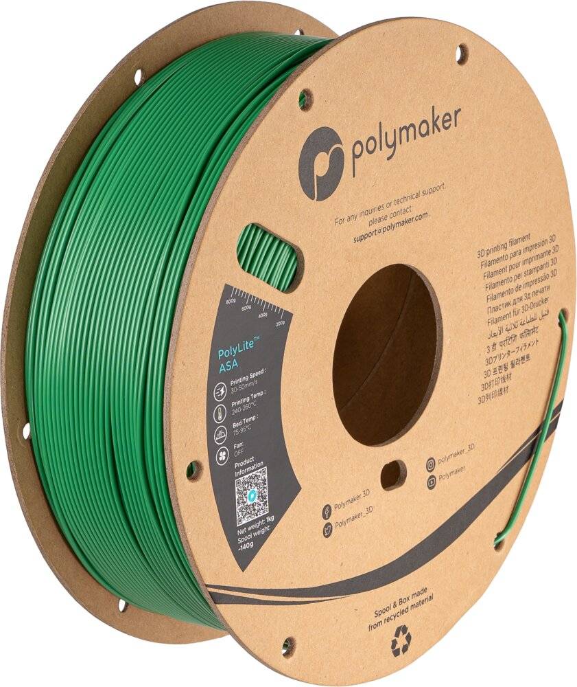 Symbolbild für Polymaker PolyLite ASA Purple - 2,85 mm / 1000 g