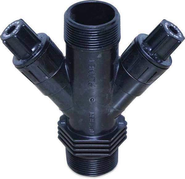 Netafim Druckminderer Kunststoff 1 1/2" Außengewinde 10bar Schwarz Typ PRV 2000-2S 0.8