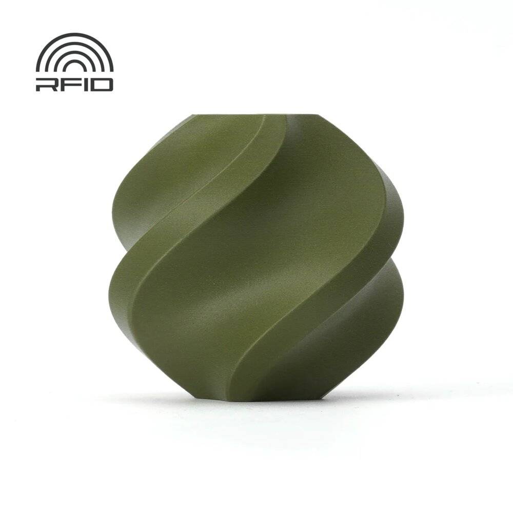 Bambu Lab PLA Matte Dark Green, Refill (1.000 g)-1