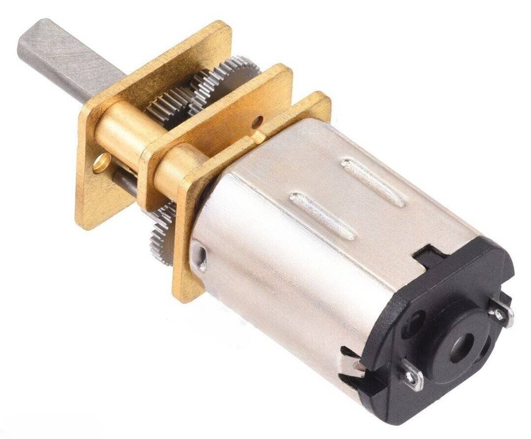 Pololu 75:1 Micro Metal Gearmotor LP 6V Low-Power Brushed DC Motor-0