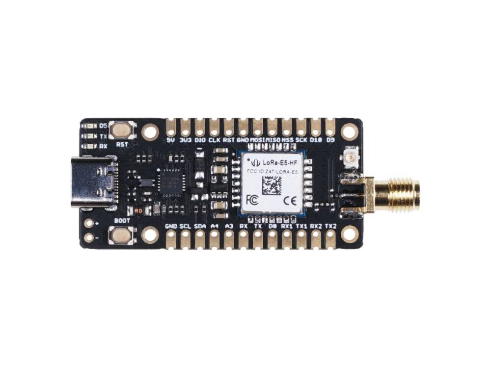 Seeed Studio LoRa-E5 mini STM32WLE5JC Dev Board, LoRaWAN Protocol and Worldwide Frequency-0