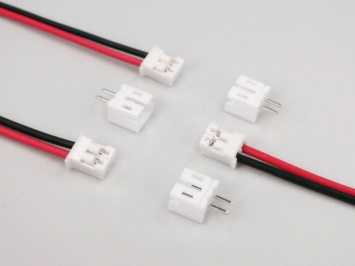 JST-PH 2,0mm Stecker & Draht mit JST-PH Buchse Kit (20 Paare) 2 Pin-1