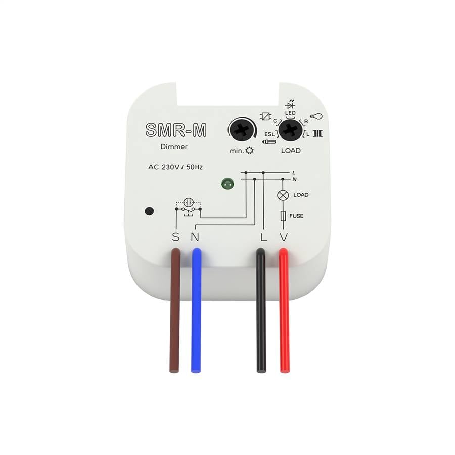 SMR-M Dimmer - Unterputzmontage R-L-C-ESL-LED-1