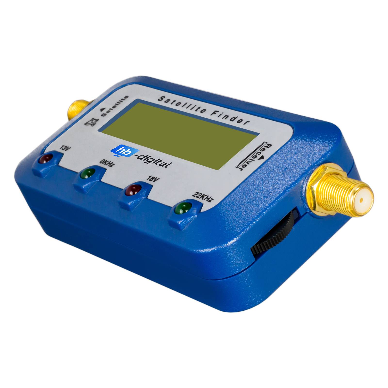 hb-digital Satfinder Digital SF-55 LCD Display blau-1