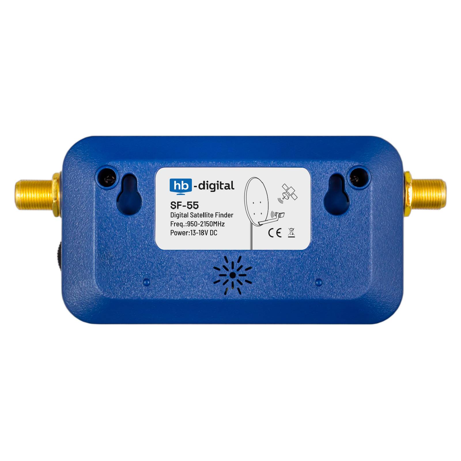 hb-digital Satfinder Digital SF-55 LCD Display blau-2