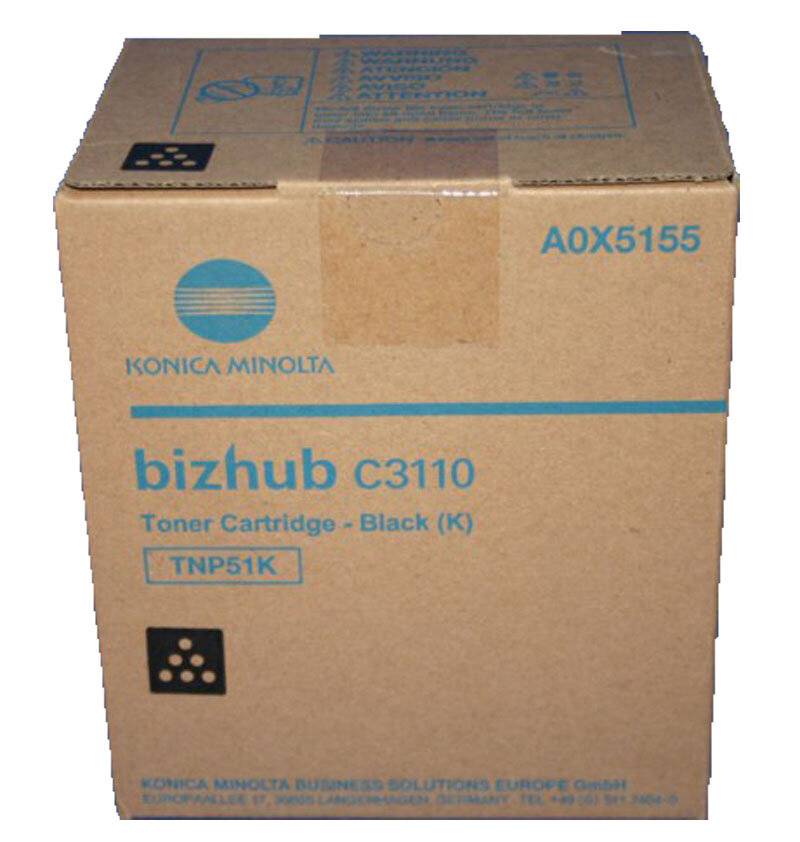 Konica Minolta Toner TNP-51K A0X5155 schwarz-1