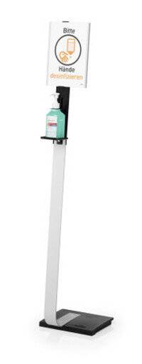 DURABLE Desinfektionsspender Boden 589223 Infotafel-13